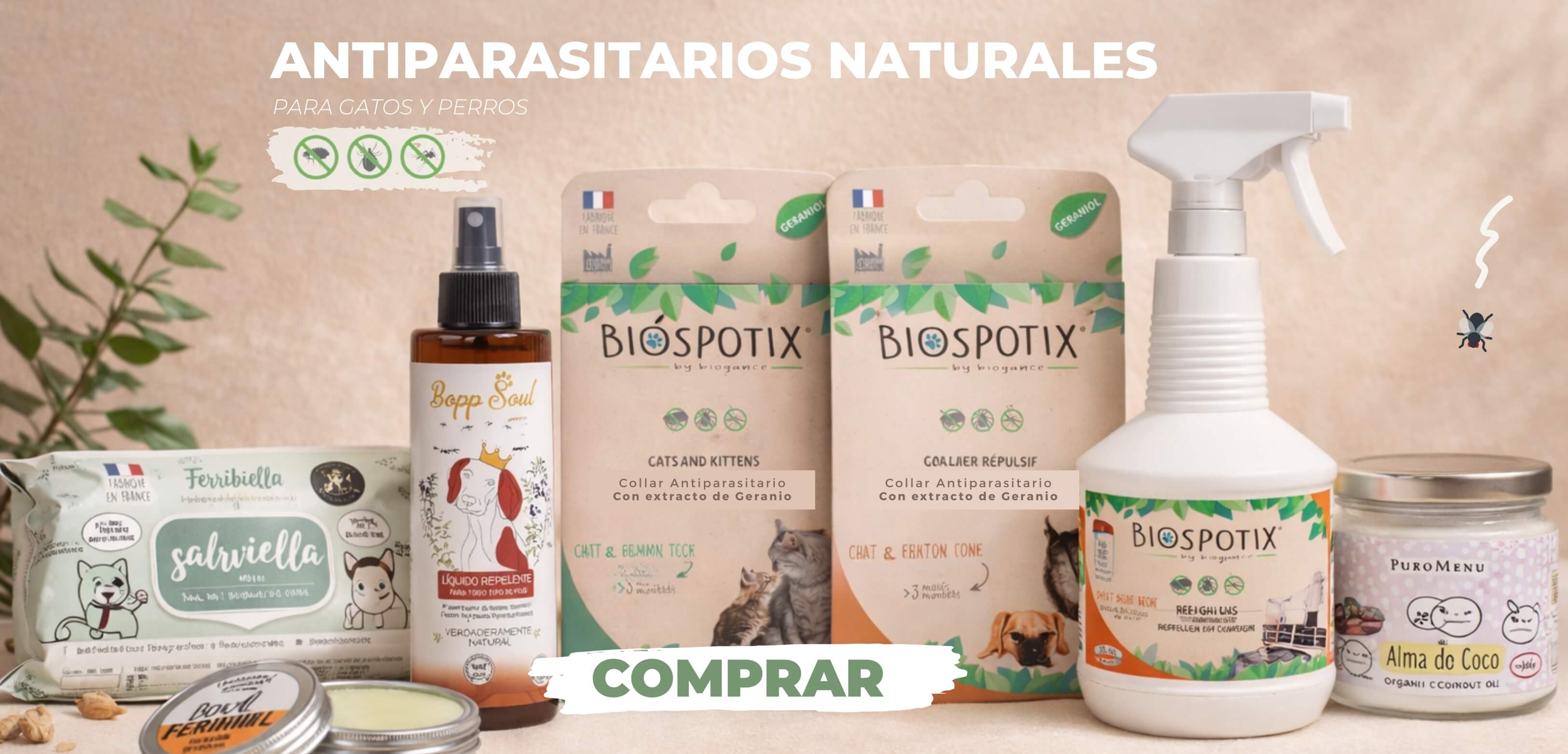 Colecci&oacute;n Antiparasitarios para Perros y Gatos